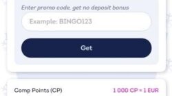 Hotline Casino Bonuse Code Screenshot