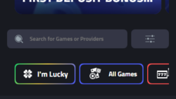 mBit Casino Lobby Screenshot
