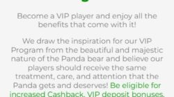 Fortune Panda loyalty program