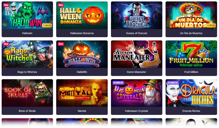 Halloween Casino Games