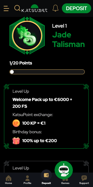 katsubet VIP program