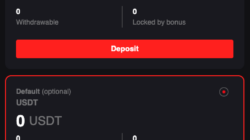 roosterbet UX mobile