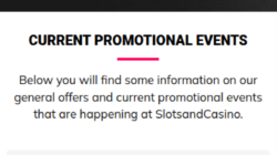 slotsandcasino promos mobile screenshot