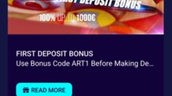 Art Casino Bonuses