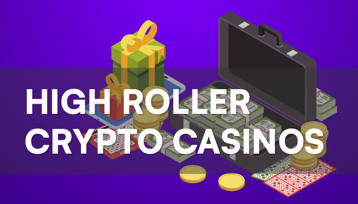 High roller crypto casinos cover image