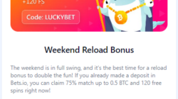 Bets.io Bonuses Screenshot