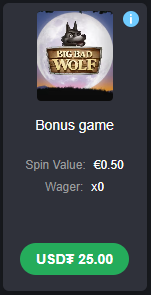 Bons Casino Bonus Shop Big Bad Wolf Slot Bonus Round