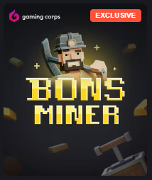 Bons Casino Exclusive Bons Miner Game Screenshot