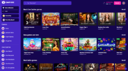 Empire.io Casino Lobby