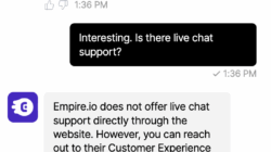 ai support feature for mobile players