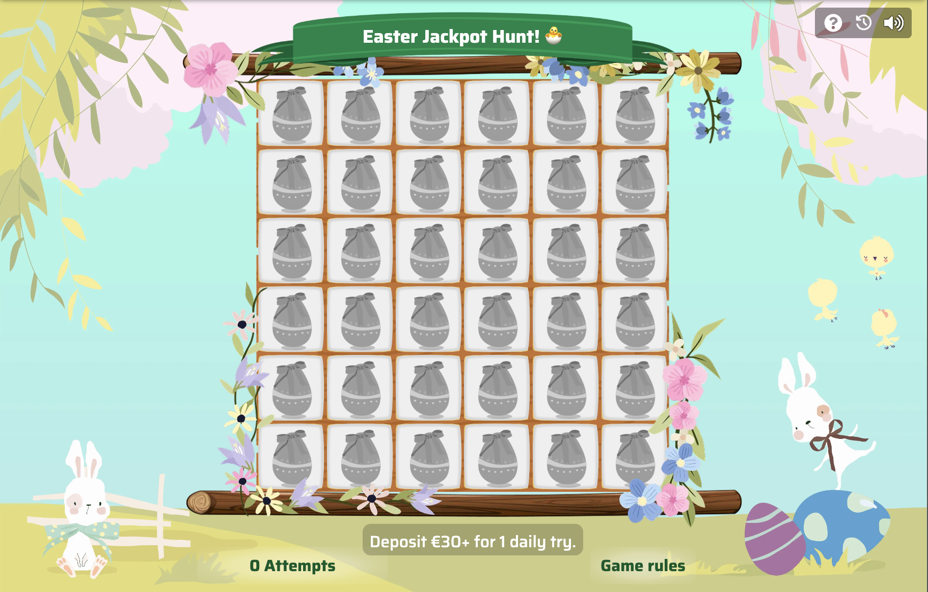 easter mini-game promo