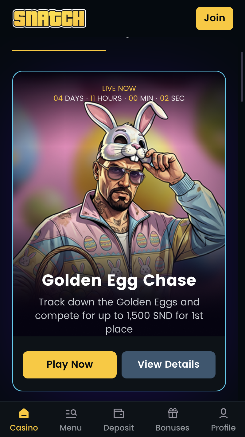 easter promo for mobile players