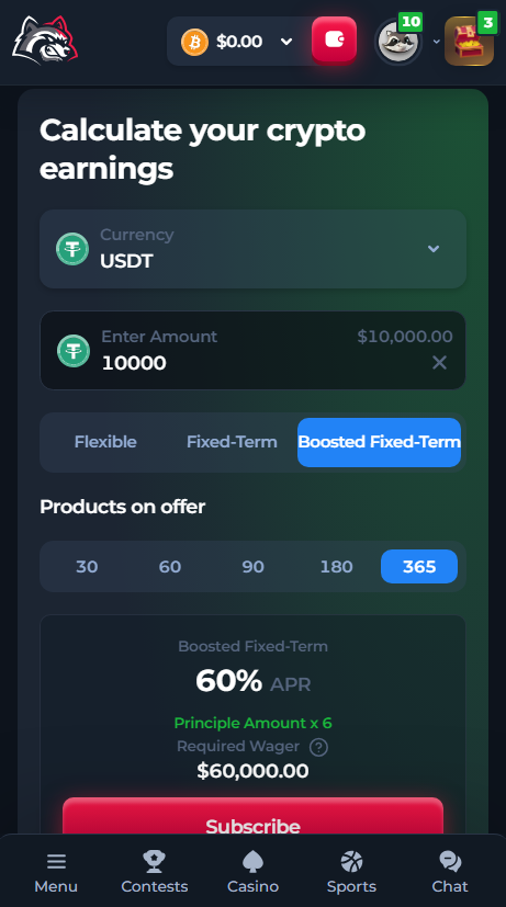 image displaying betfury's staking