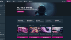 Betplay lobby desktop screenshot