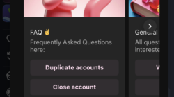faq support in mobile