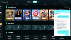 live chat support at housebets casino