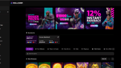 rollchain lobby desktop screenshot