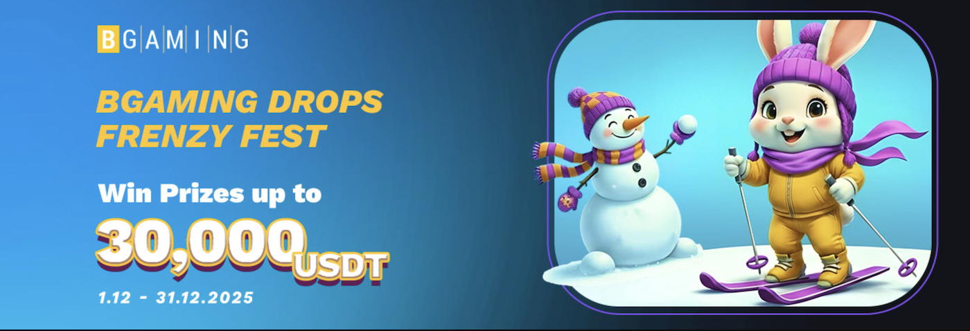 bgaming christmas tournament banner 2025