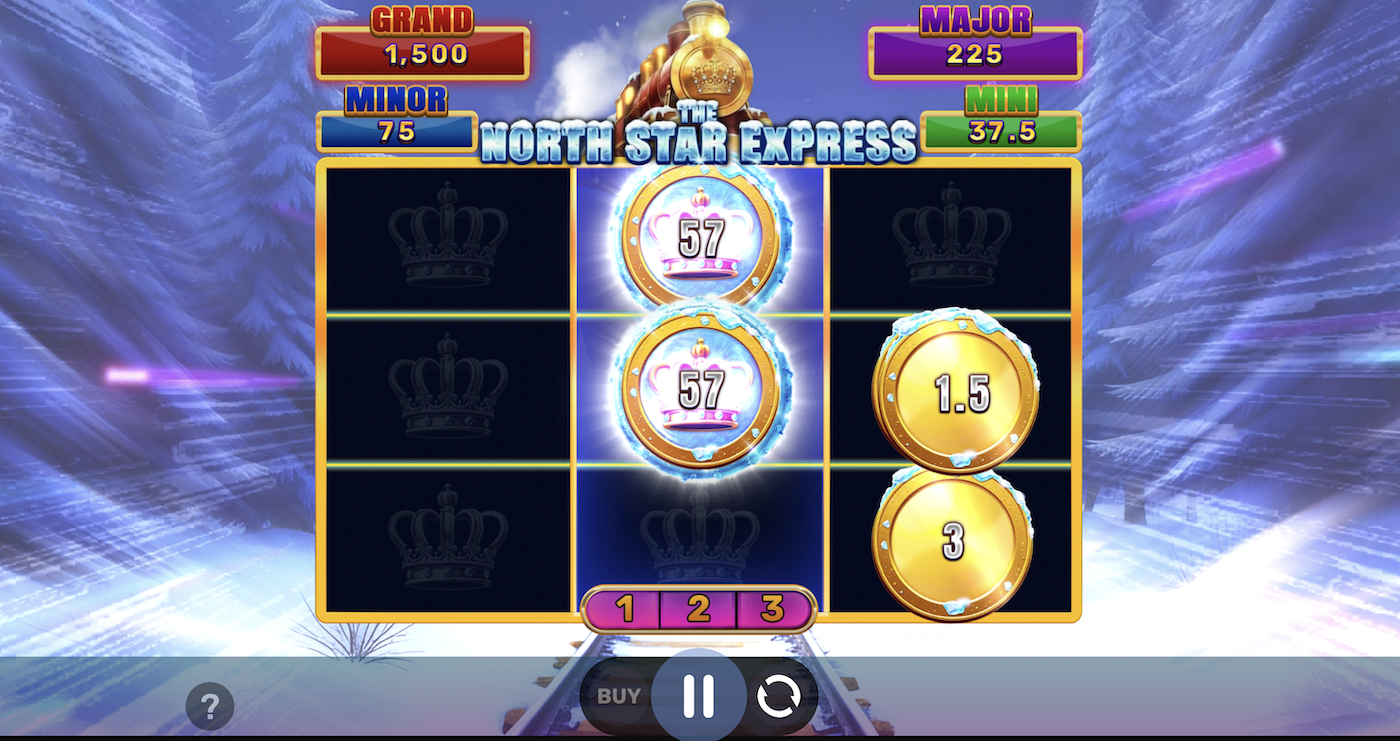 North Star Express: Hold & Hit 3×3 online slot