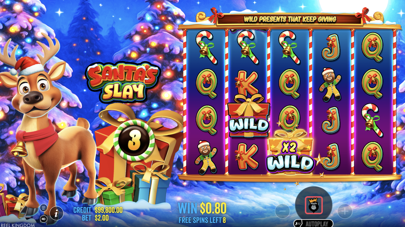 santa's slay online slot