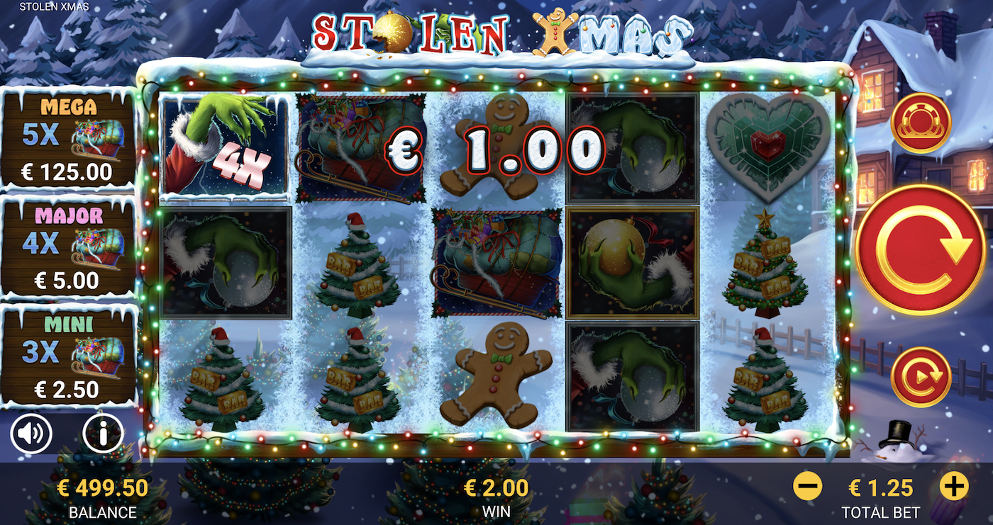 Stolen Xmas online slot