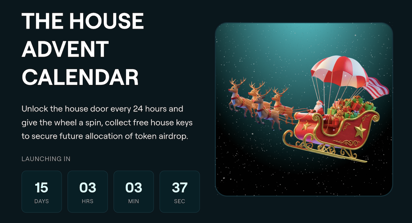 advent calendar coming soon for housebets casino