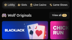 wolf mobile games screenshot