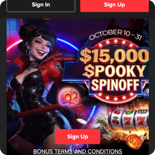casino adrenaline spooky spinoff halloween tournament
