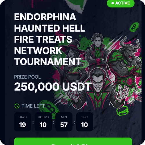 endorphina haunted hell fire treats at bets.io