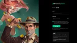 Bitcoin.com Games signup