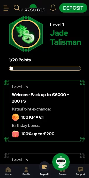 katsubet VIP program