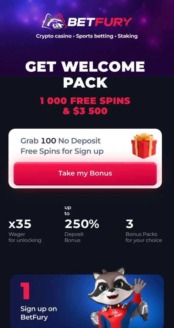Betfury bonus