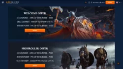 Axe Casino Bonuses Screenshot