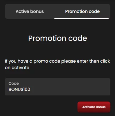 Casinostars.io bonus code