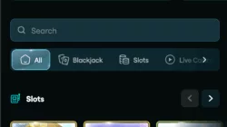 casino bonuses and main lobby for mobile players